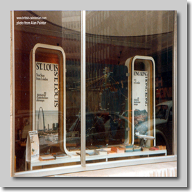 BRU - Town office display for St Louis Launch